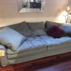 Lounge Sofa Stoff Jim Grey