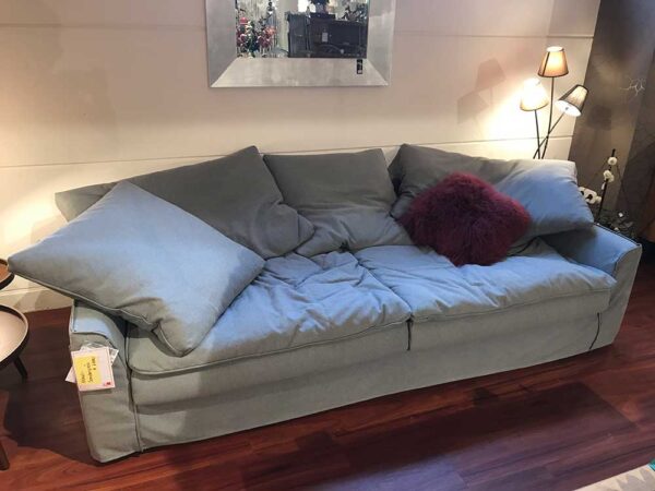 Lounge Sofa Stoff Jim Grey